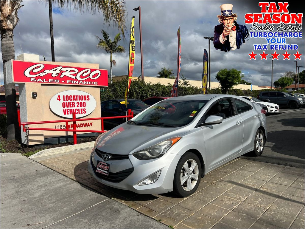 2013 HYUNDAI ELANTRA for sale in CHULA VISTA