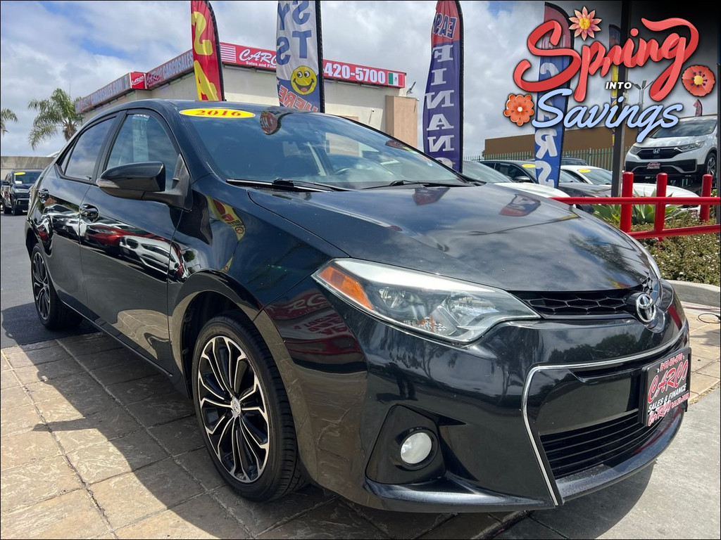 2016 TOYOTA COROLLA for sale in CHULA VISTA