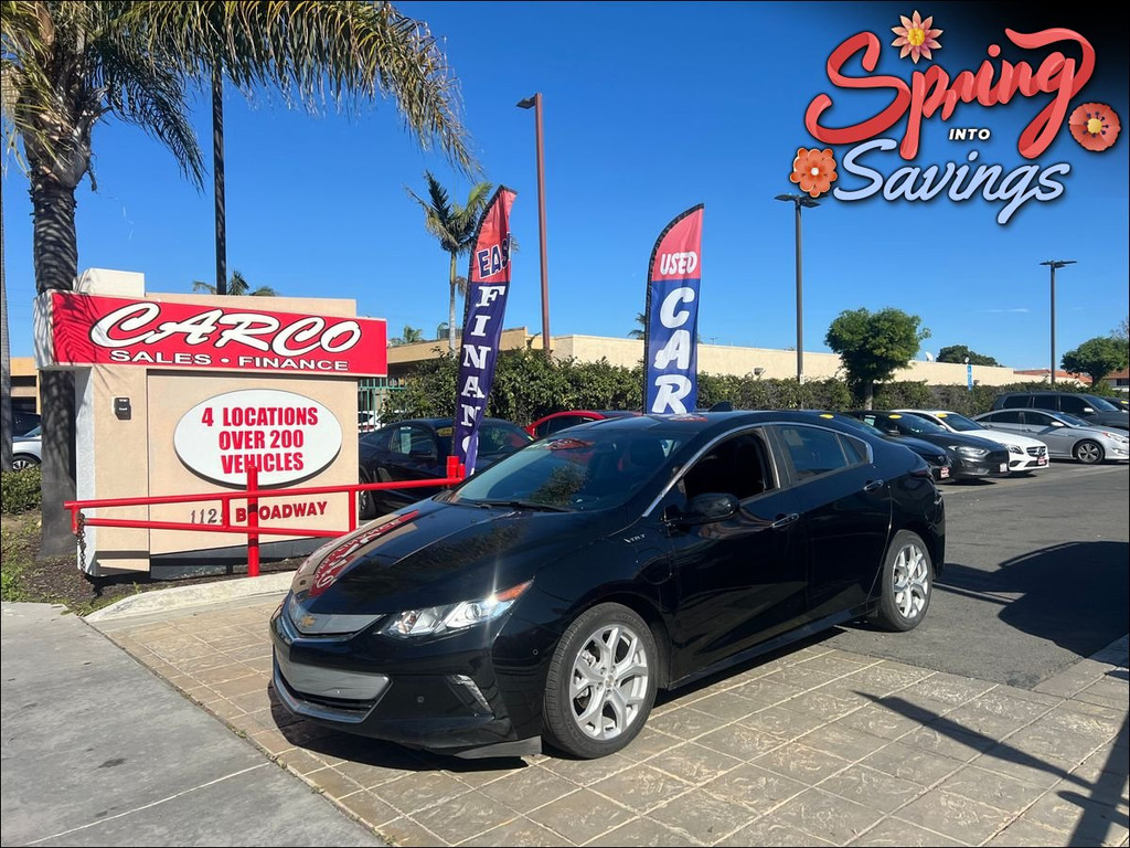 2017 CHEVROLET VOLT for sale in CHULA VISTA