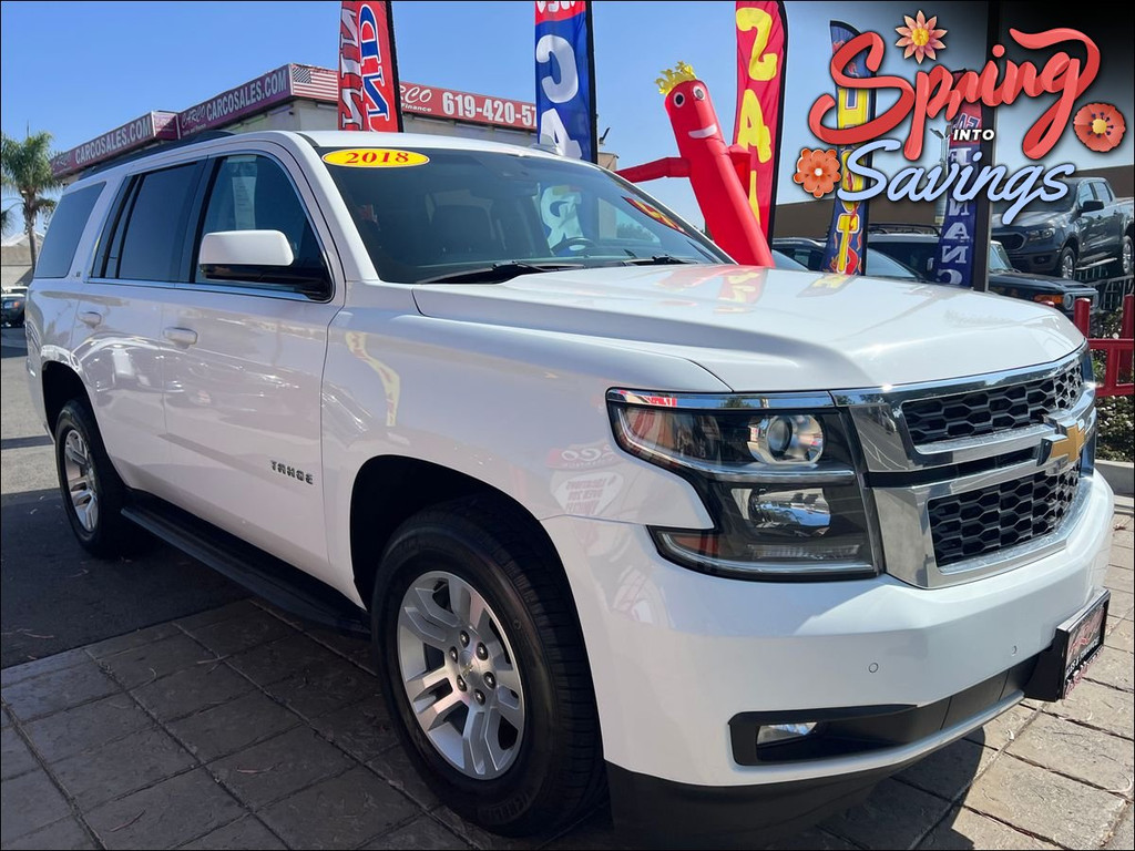 2018 CHEVROLET TAHOE for sale in CHULA VISTA