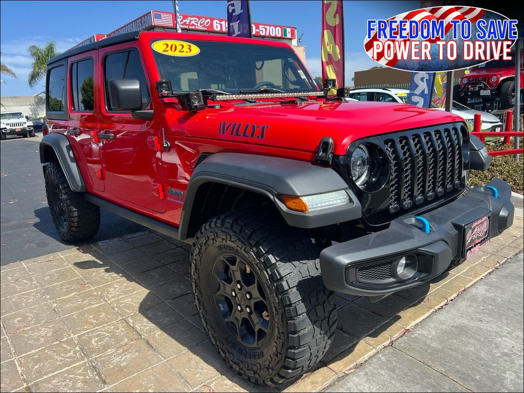 2023 JEEP WRANGLER 4XE for sale in CHULA VISTA