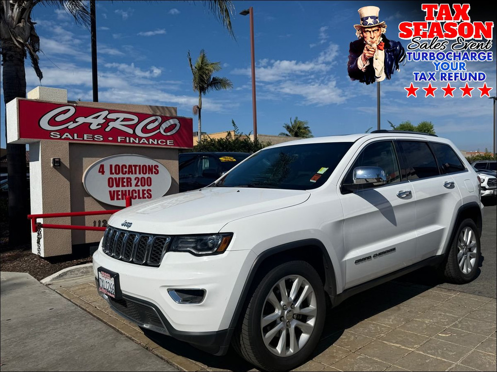2017 JEEP GRAND CHEROKEE for sale in CHULA VISTA
