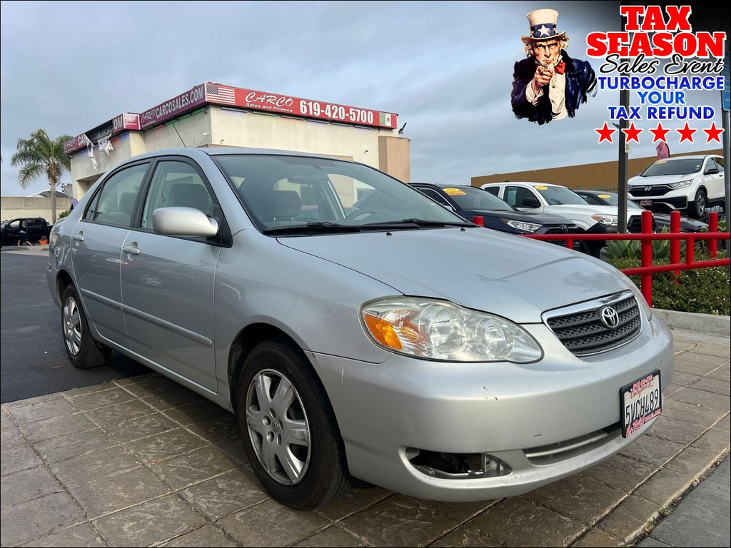 2006 TOYOTA COROLLA for sale in CHULA VISTA