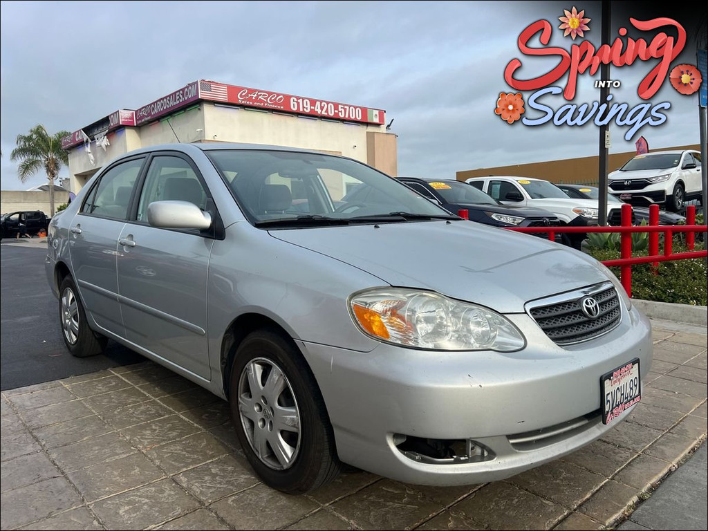 2006 TOYOTA COROLLA for sale in CHULA VISTA