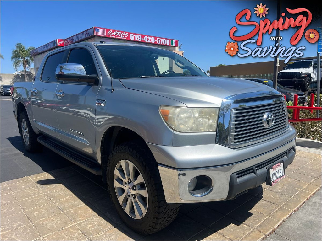 2011 TOYOTA TUNDRA CREWMAX for sale in CHULA VISTA