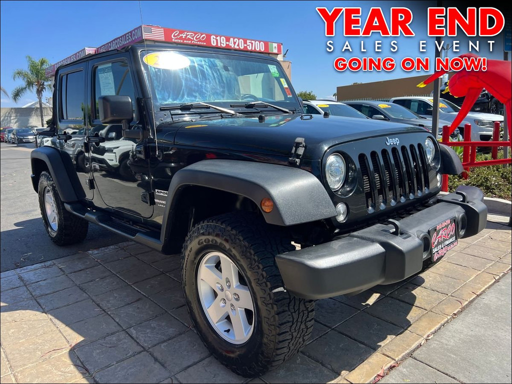 2018 Jeep Wrangler JK Unlimited Sport S