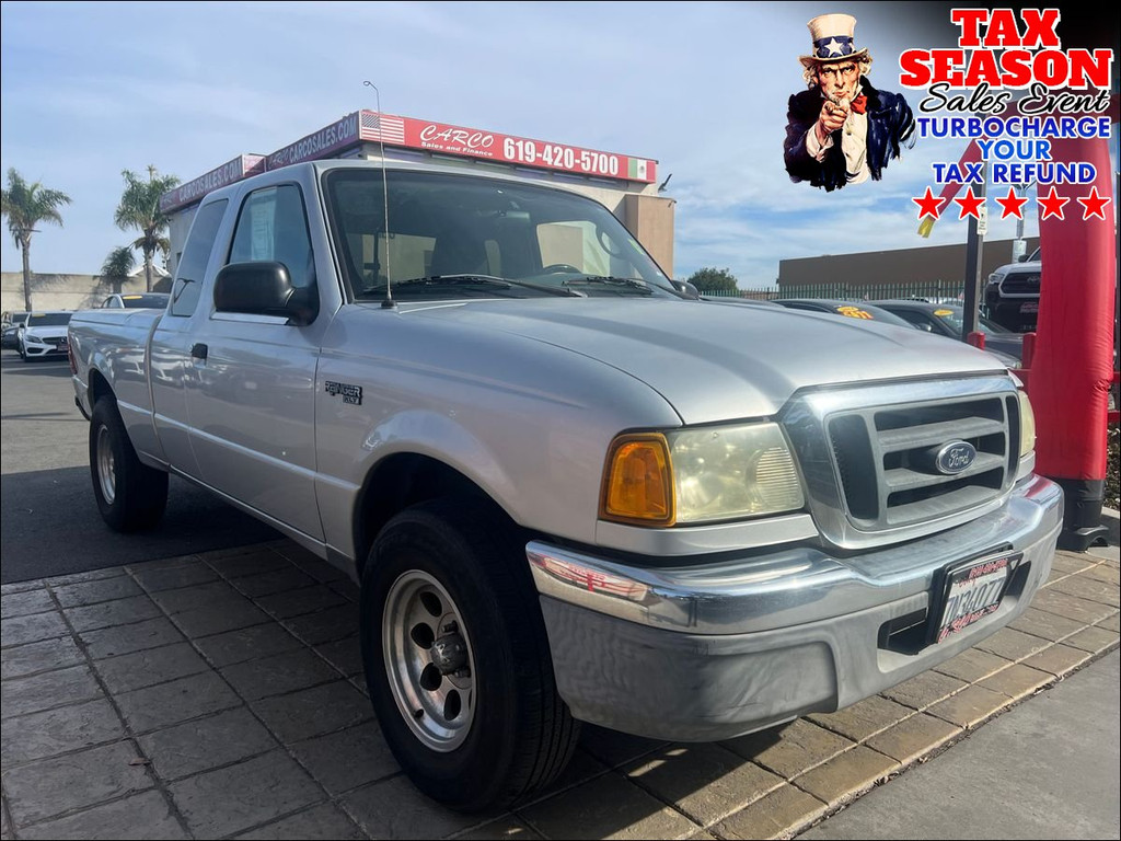 2004 FORD RANGER SUPER CAB for sale in CHULA VISTA
