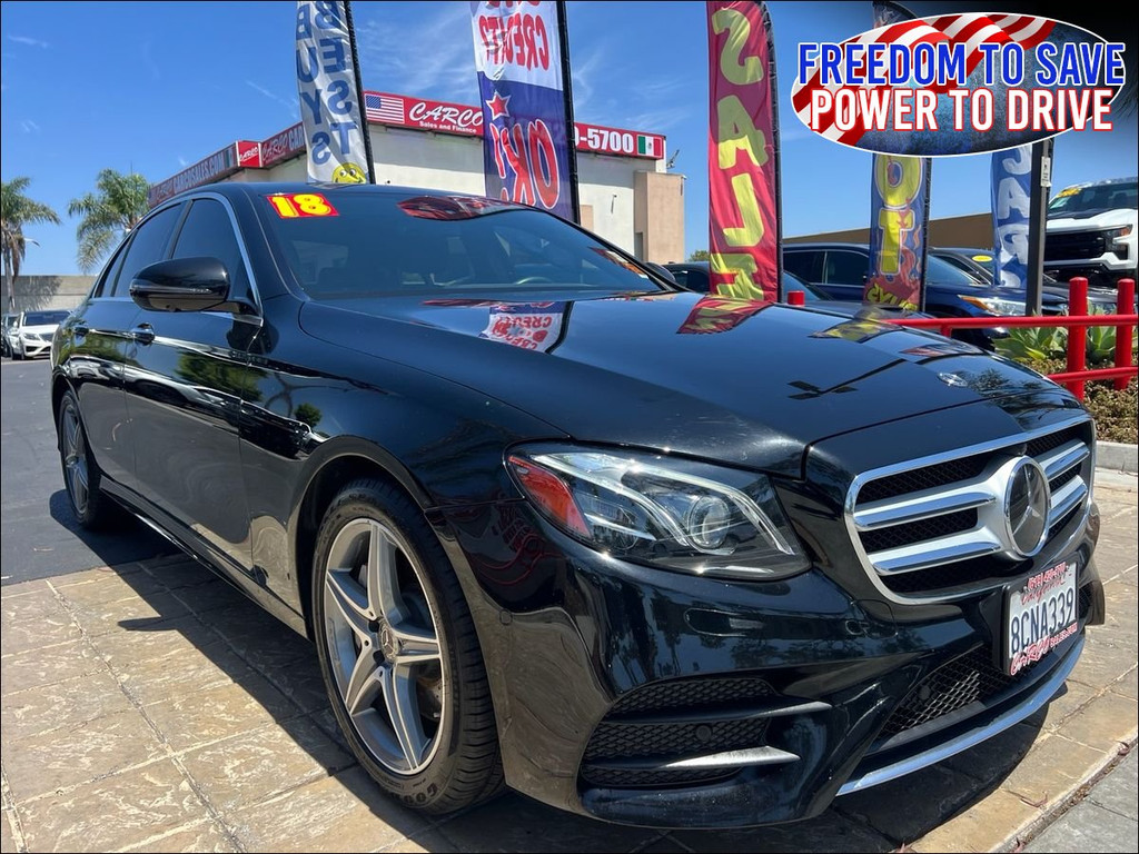 2018 MERCEDES-BENZ E-CLASS for sale in CHULA VISTA