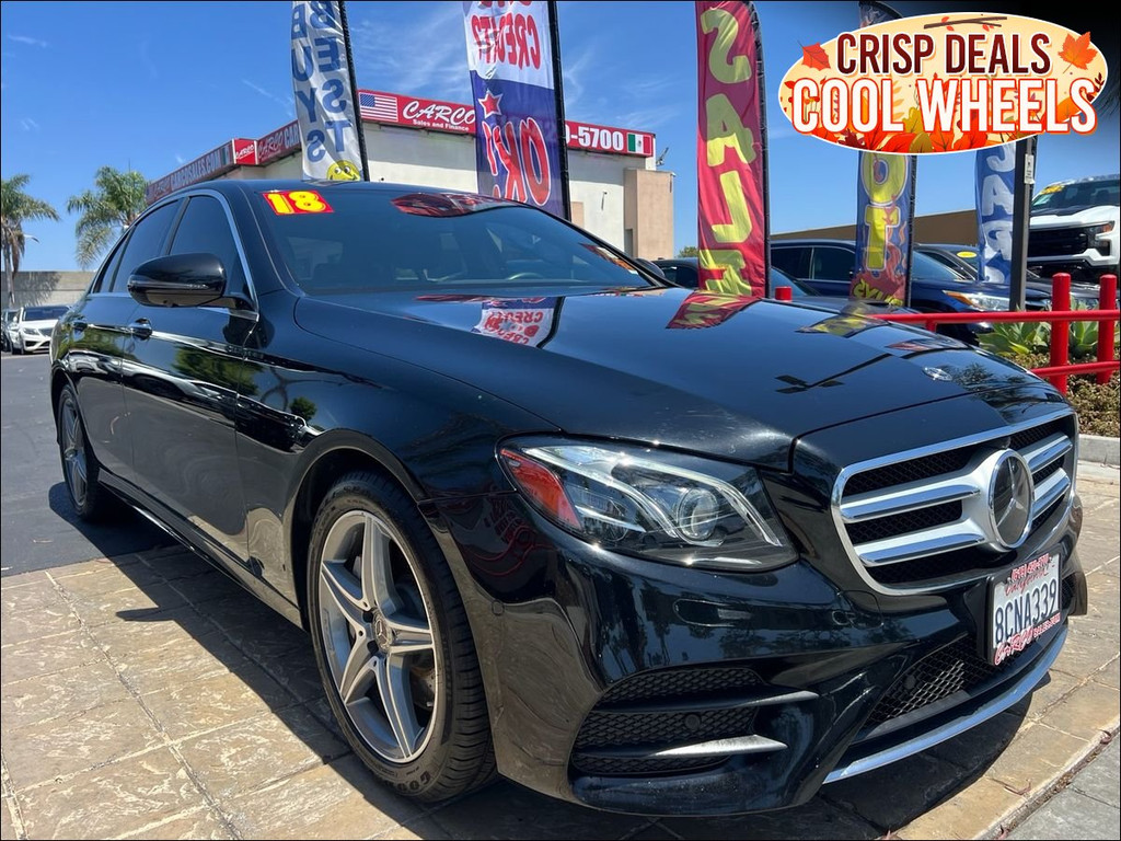 2018 MERCEDES-BENZ E-CLASS for sale in CHULA VISTA