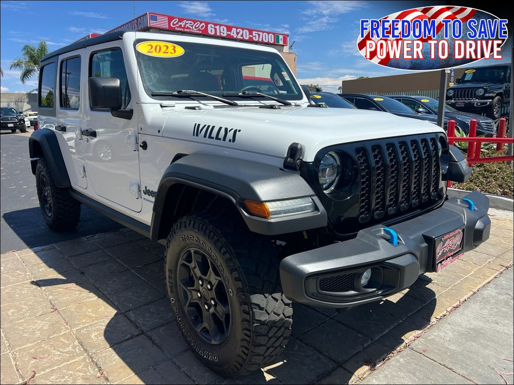 2023 JEEP WRANGLER 4XE for sale in CHULA VISTA
