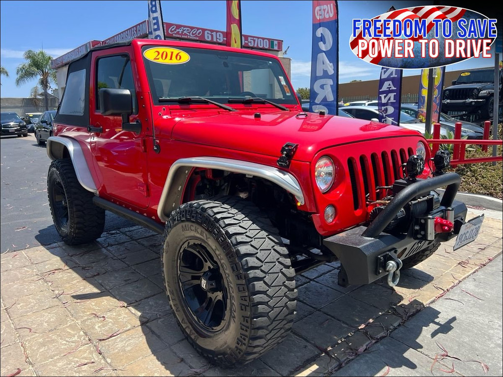 2016 JEEP WRANGLER for sale in CHULA VISTA