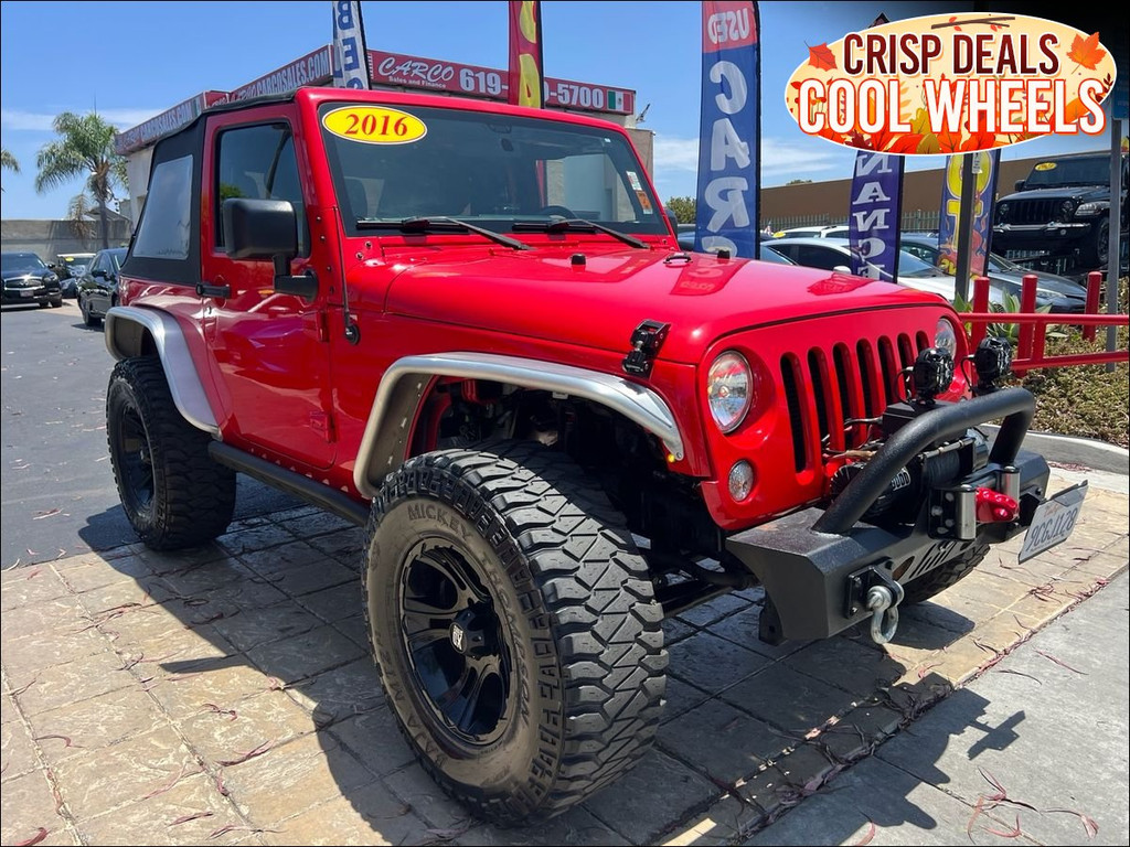 2016 JEEP WRANGLER for sale in CHULA VISTA