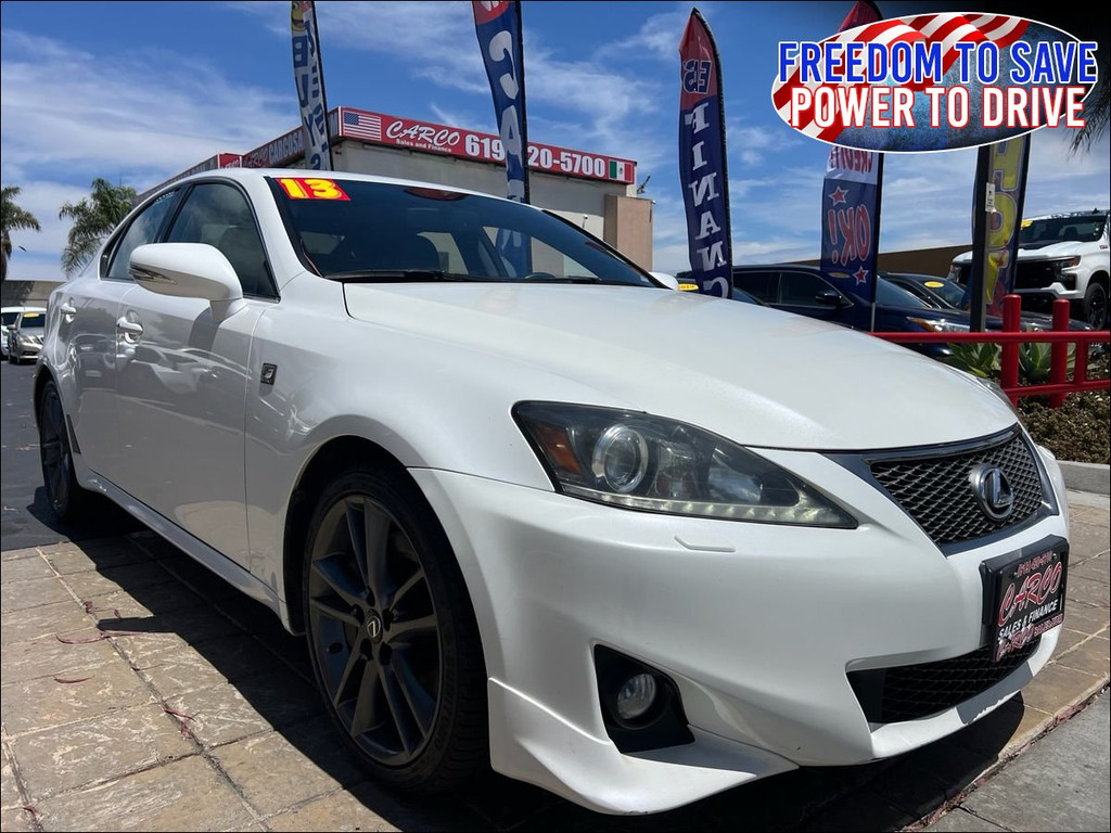2013 LEXUS IS for sale in CHULA VISTA
