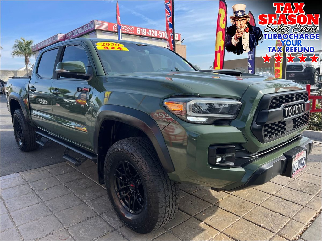 2020 TOYOTA TACOMA DOUBLE CAB for sale in CHULA VISTA