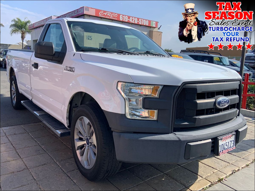 2017 FORD F150 REGULAR CAB for sale in CHULA VISTA