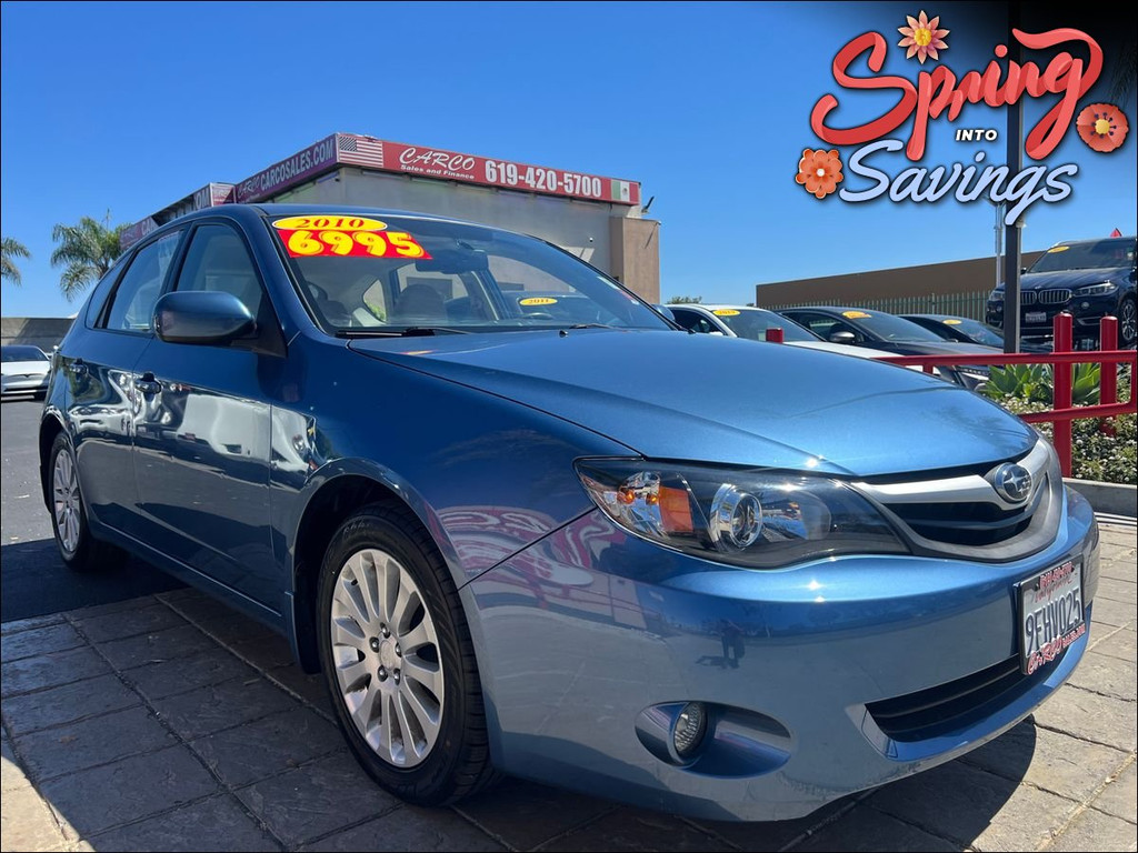 2010 SUBARU IMPREZA for sale in CHULA VISTA