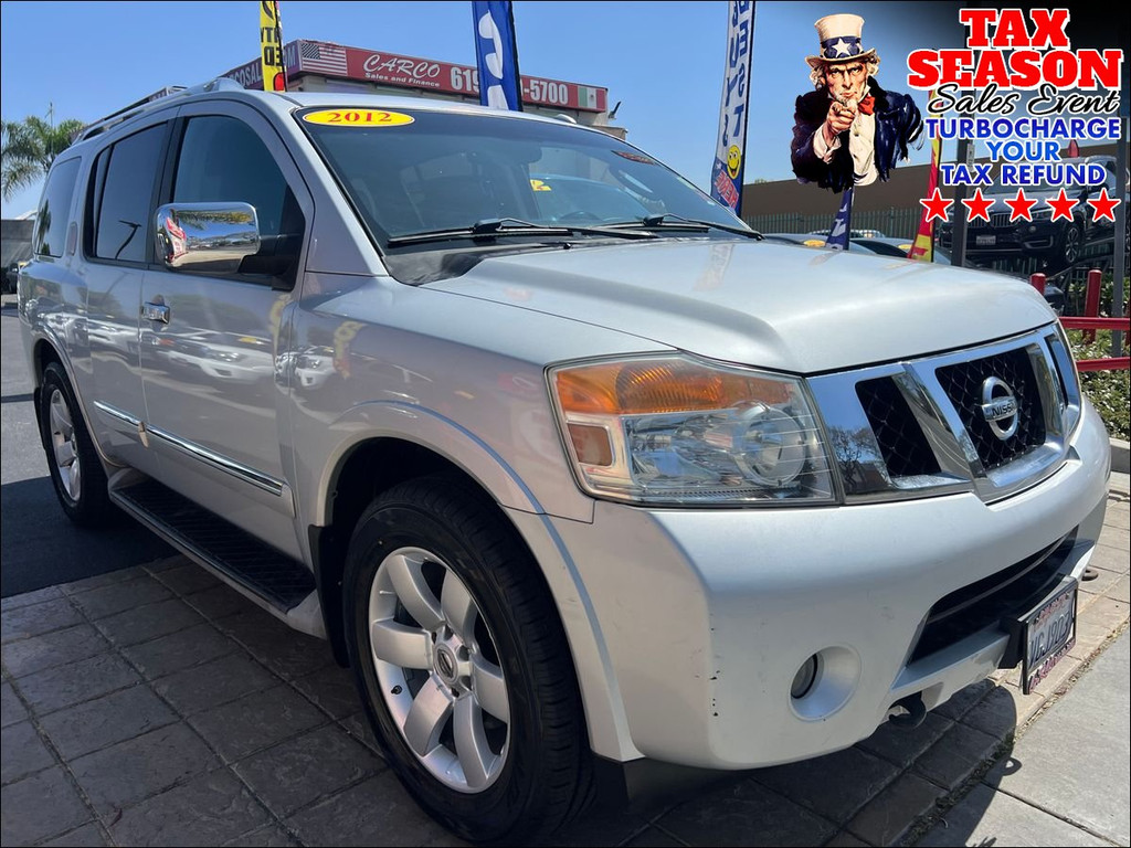 2012 NISSAN ARMADA for sale in CHULA VISTA