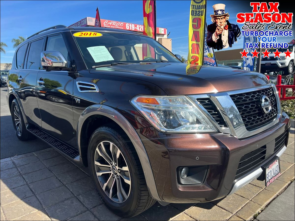 2018 NISSAN ARMADA for sale in CHULA VISTA