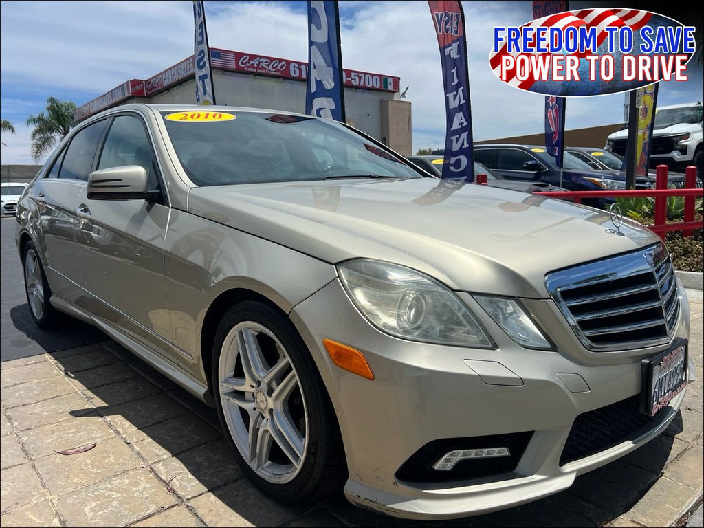 2010 MERCEDES-BENZ E-CLASS for sale in CHULA VISTA