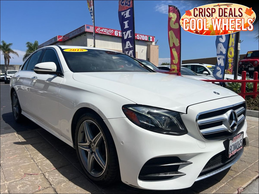 2018 MERCEDES-BENZ E-CLASS for sale in CHULA VISTA