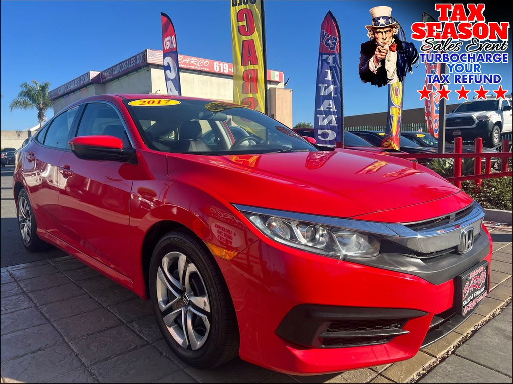 2017 HONDA CIVIC for sale in CHULA VISTA
