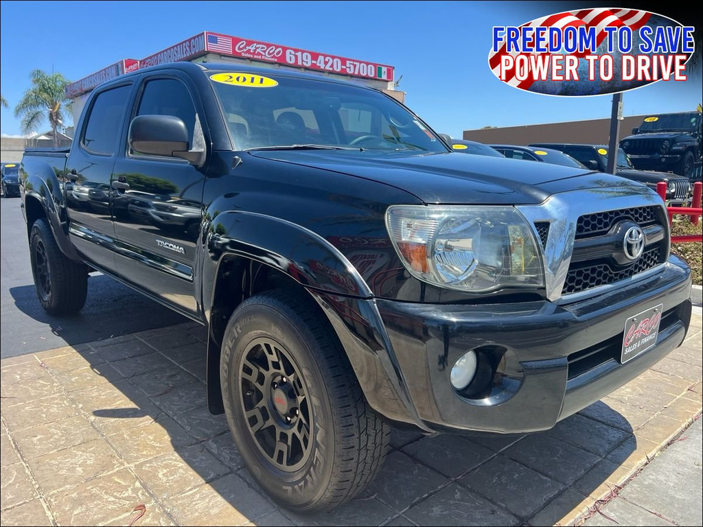 2011 TOYOTA TACOMA DOUBLE CAB for sale in CHULA VISTA