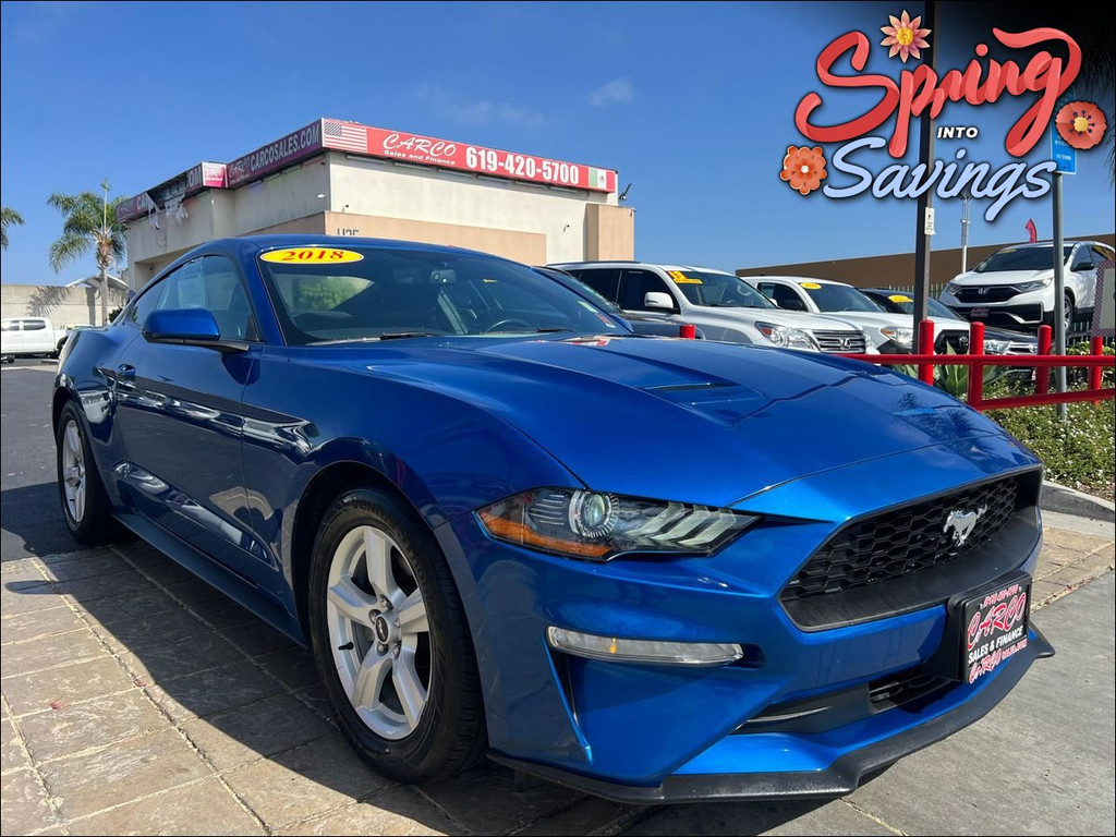 2018 FORD MUSTANG for sale in CHULA VISTA