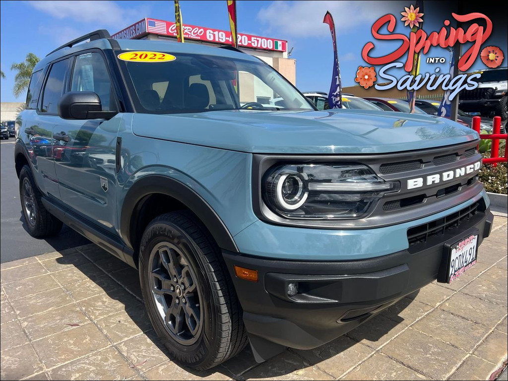 2022 FORD BRONCO SPORT for sale in CHULA VISTA