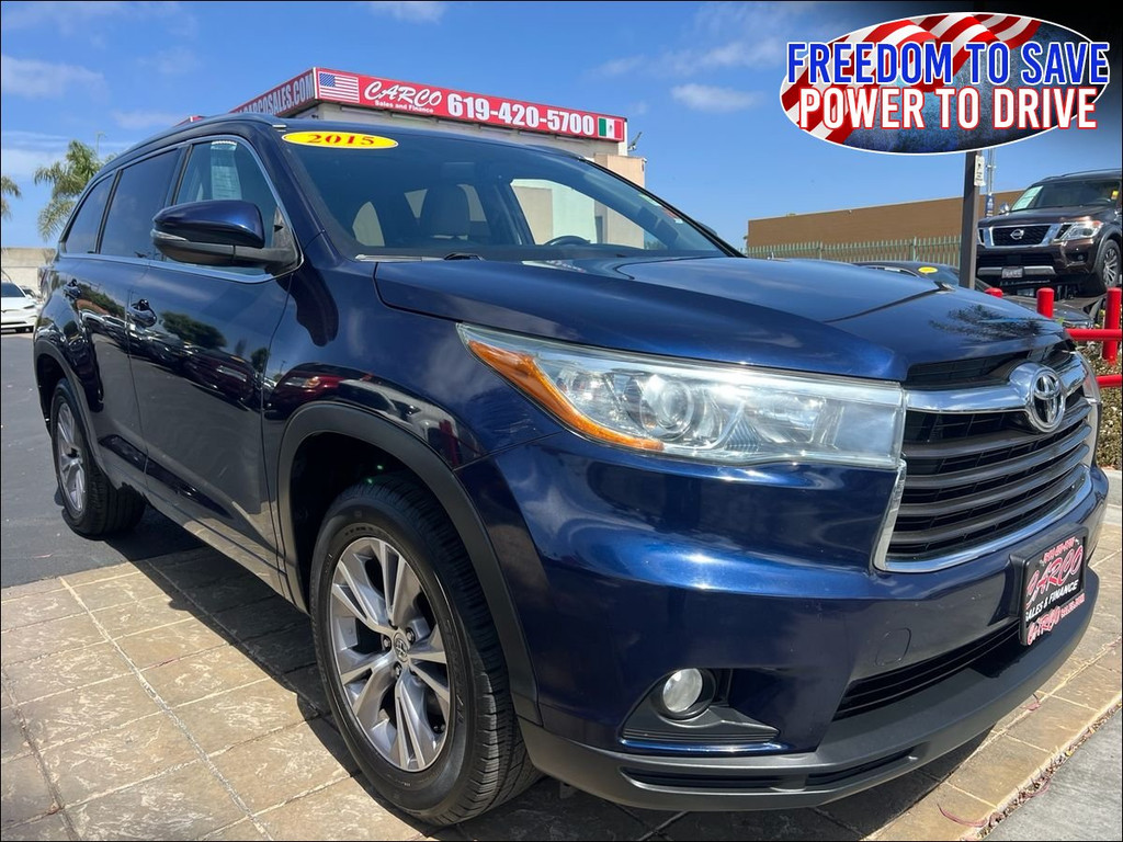 2015 TOYOTA HIGHLANDER for sale in CHULA VISTA