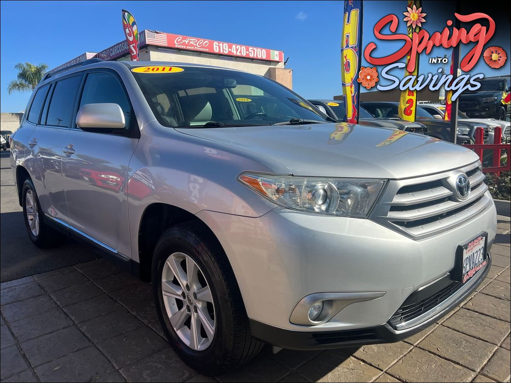 2011 TOYOTA HIGHLANDER for sale in CHULA VISTA