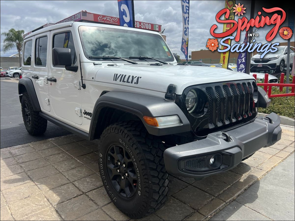 2021 JEEP WRANGLER UNLIMITED for sale in CHULA VISTA