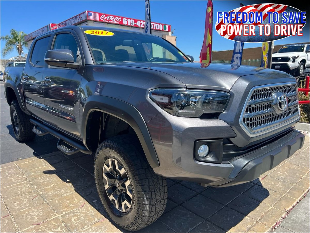 2017 TOYOTA TACOMA DOUBLE CAB for sale in CHULA VISTA