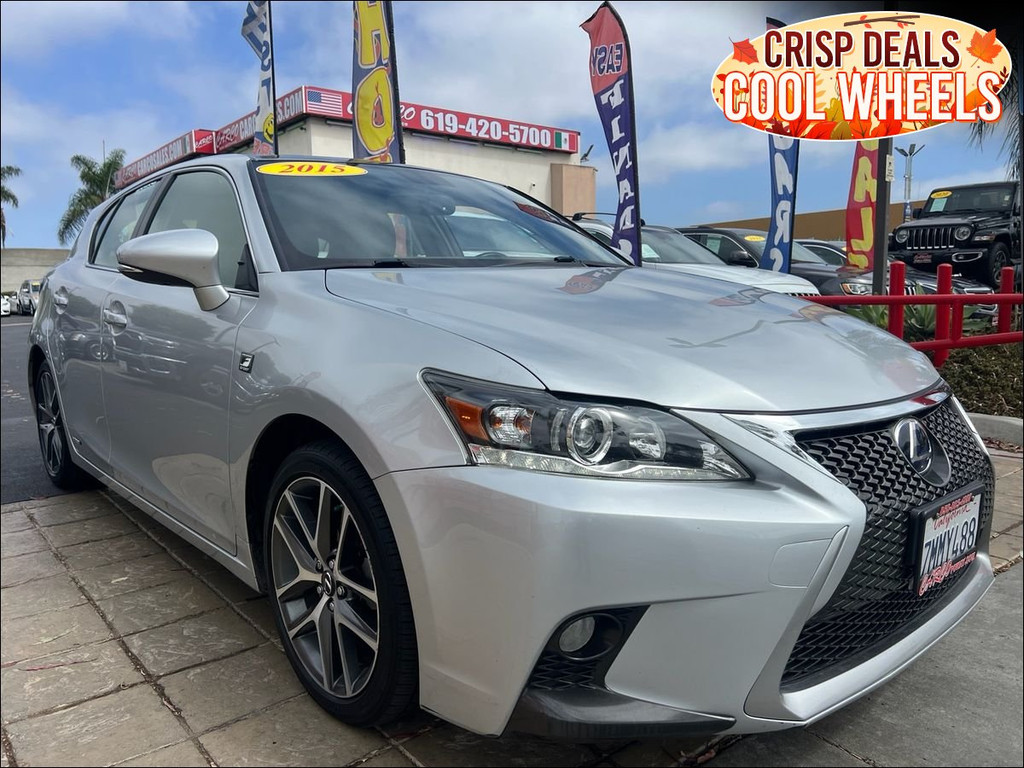 2015 LEXUS CT for sale in CHULA VISTA