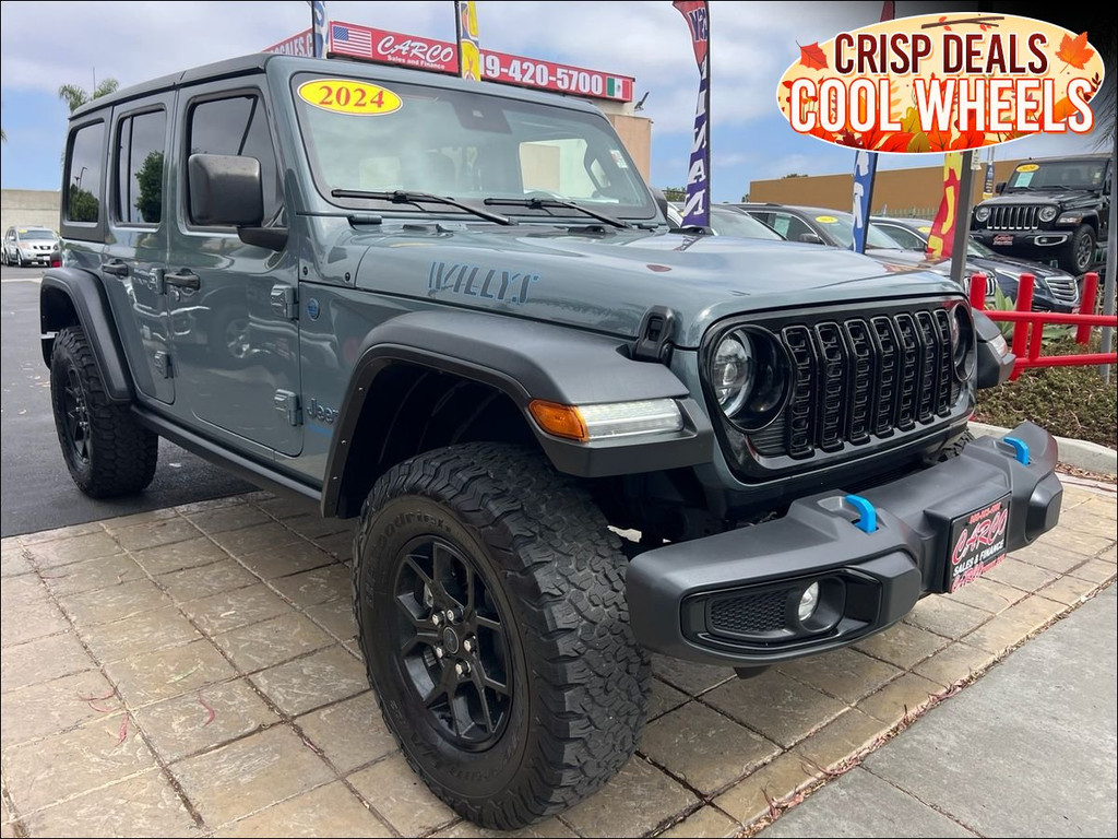 2024 JEEP WRANGLER 4XE for sale in CHULA VISTA
