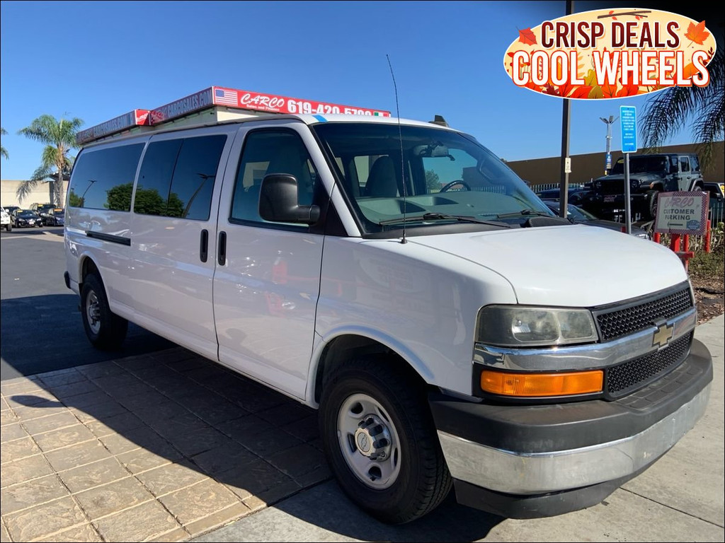 2017 CHEVROLET EXPRESS 3500 PASSENGER for sale in CHULA VISTA