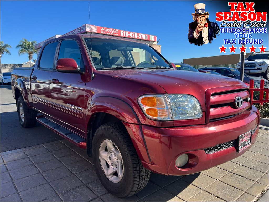 2004 TOYOTA TUNDRA DOUBLE CAB for sale in CHULA VISTA