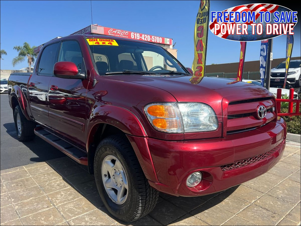 2004 TOYOTA TUNDRA DOUBLE CAB for sale in CHULA VISTA