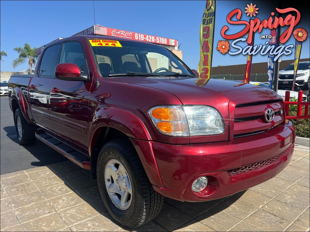 2004 TOYOTA TUNDRA DOUBLE CAB for sale in CHULA VISTA