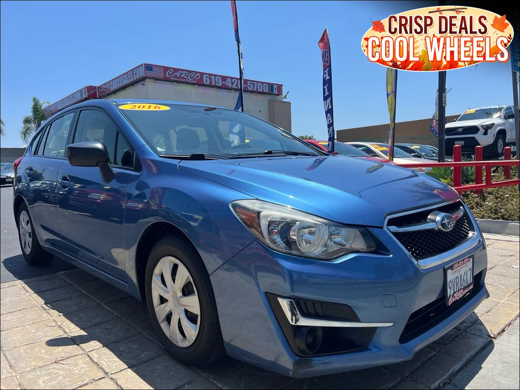 2016 SUBARU IMPREZA for sale in CHULA VISTA