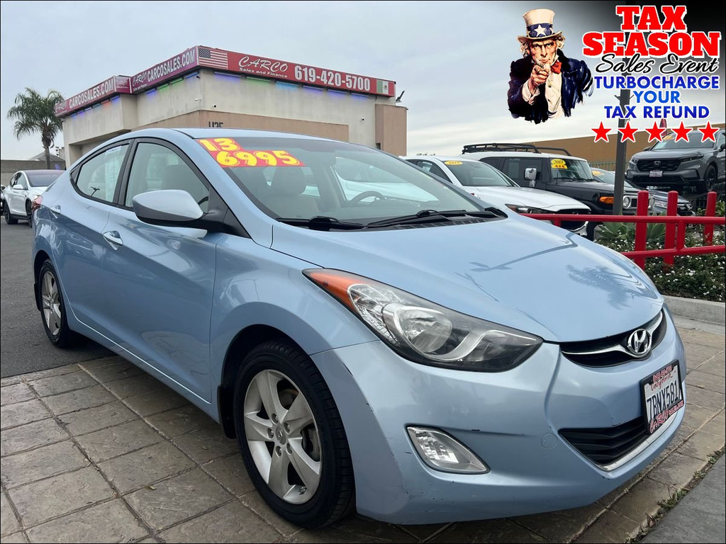 2013 HYUNDAI ELANTRA for sale in CHULA VISTA