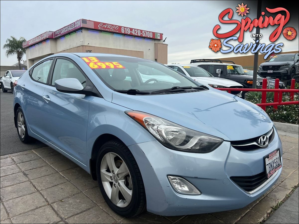 2013 HYUNDAI ELANTRA for sale in CHULA VISTA