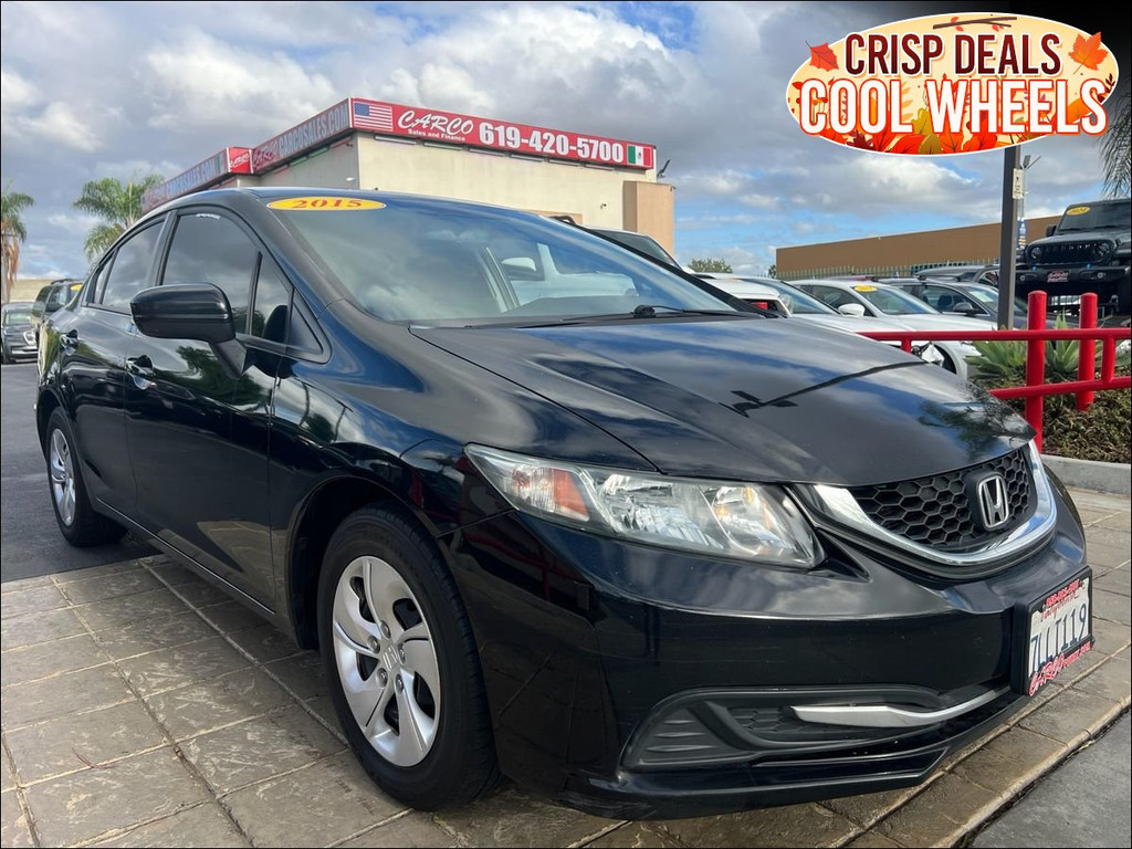 2015 HONDA CIVIC for sale in CHULA VISTA