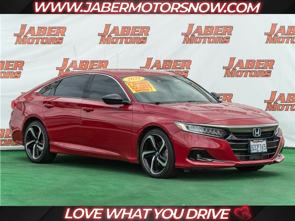 2021 HONDA ACCORD for sale in DELANO