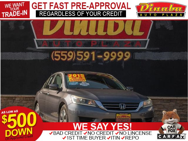 2015 HONDA ACCORD for sale in DINUBA