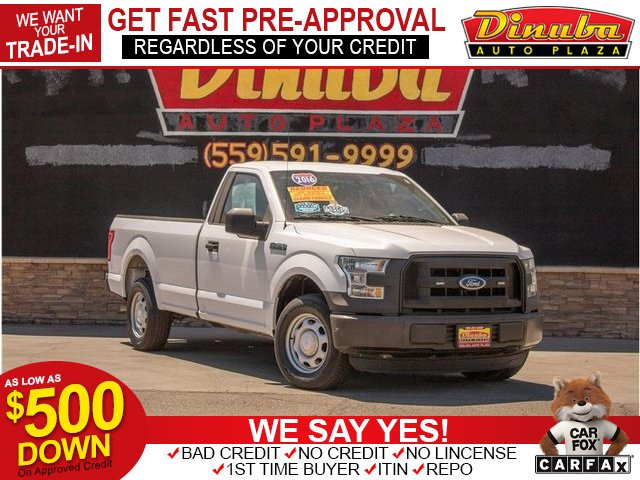2016 FORD F150 REGULAR CAB for sale in DINUBA