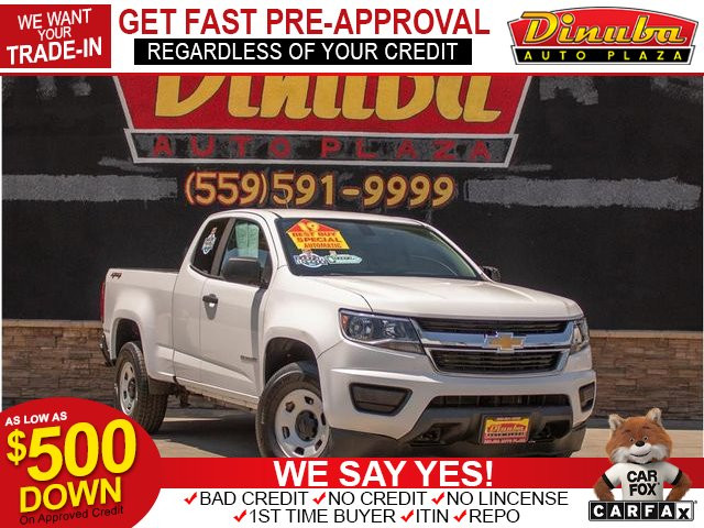 2019 CHEVROLET COLORADO EXTENDED CAB for sale in DINUBA