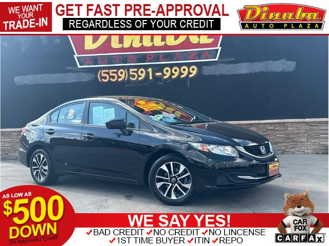 2015 HONDA CIVIC for sale in DINUBA