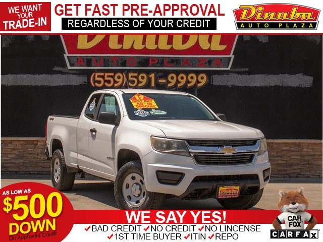 2017 CHEVROLET COLORADO EXTENDED CAB for sale in DINUBA