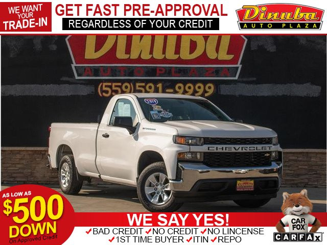 2019 CHEVROLET SILVERADO 1500 REGULAR CAB for sale in DINUBA