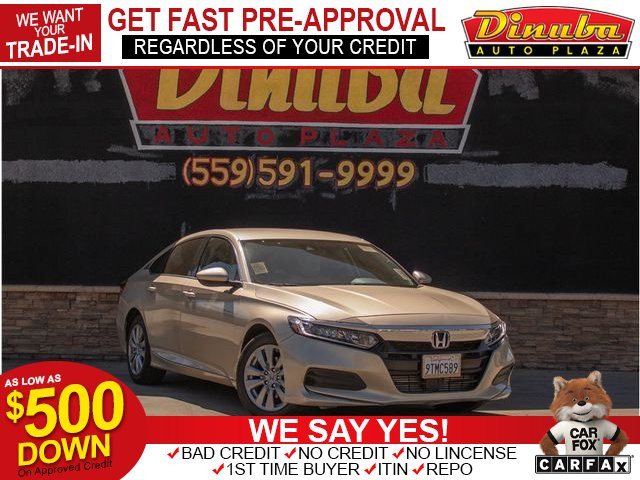 2018 HONDA ACCORD for sale in DINUBA
